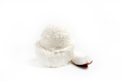 Coconut ice cream