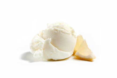 Lemon ice cream