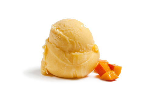 Mango sorbet