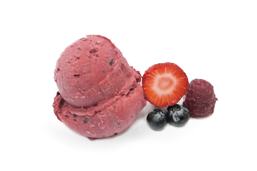 Berries sorbet