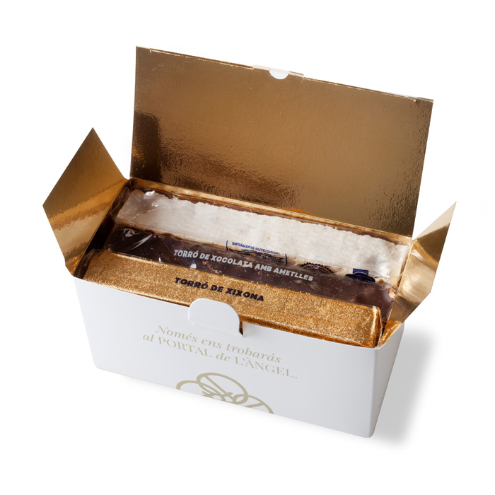 Carton box 3 400grs turrones