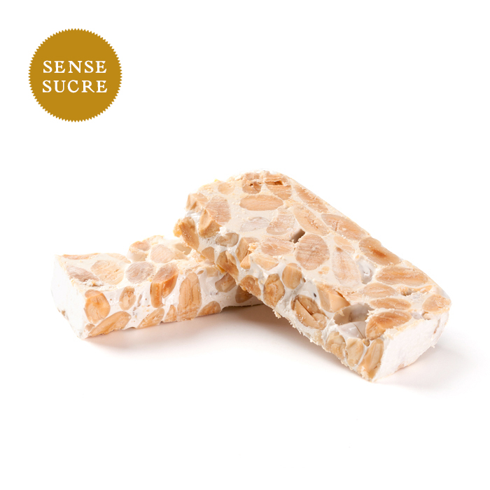 Turrón duro de almendras sin azúcar