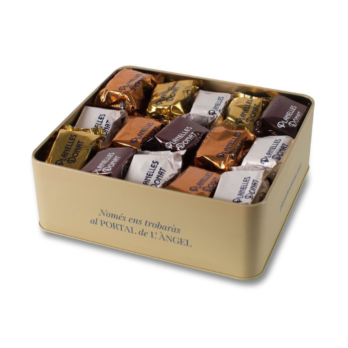 Lata miniporciones turrón 25uds